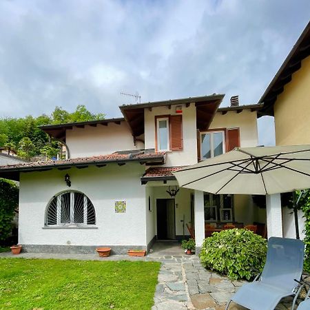 Villa Mia Lugano Lake Brusimpiano Exteriör bild