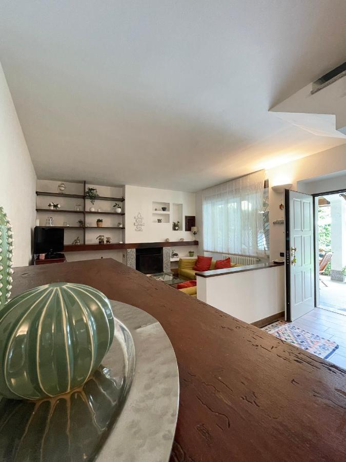Villa Mia Lugano Lake Brusimpiano Exteriör bild