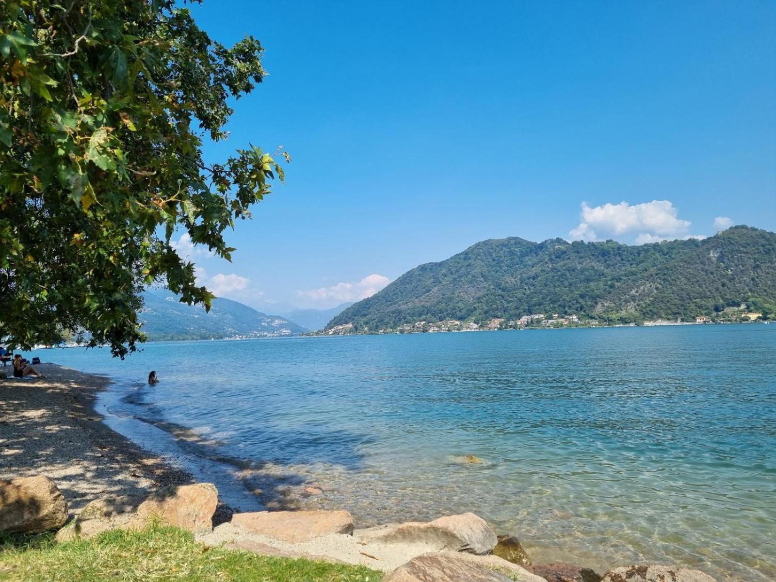 Villa Mia Lugano Lake Brusimpiano Exteriör bild